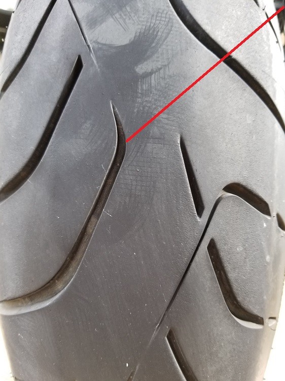 Click image for larger version

Name:	Tire Lee 8,450 miles 3 32 inch - Copy.jpg
Views:	1
Size:	117.0 KB
ID:	21556