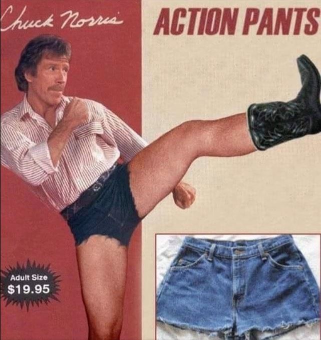 Click image for larger version

Name:	Chuck Norris Shorty Shorts.JPG
Views:	1
Size:	92.8 KB
ID:	60693