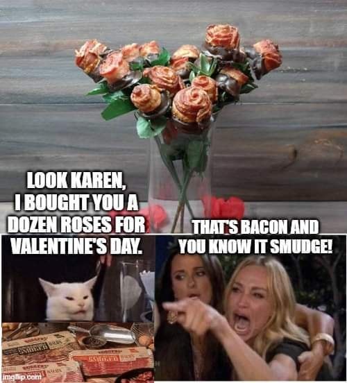 Click image for larger version

Name:	Karen and bacon.jpg
Views:	1
Size:	62.4 KB
ID:	62662