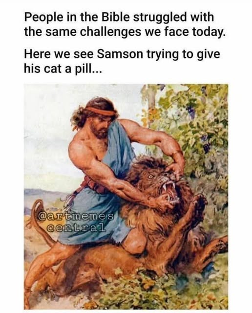 Click image for larger version

Name:	samson and his cat.jpg
Views:	1
Size:	77.9 KB
ID:	63314