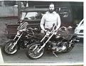 Back in the 80s. 86 wide glide and the last year for 4speed trany with kicker and electric start