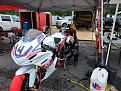 Bill doing a last minute check on his GIXXER 750.